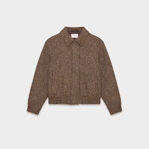 Wilfred Brown Tweed Blazer